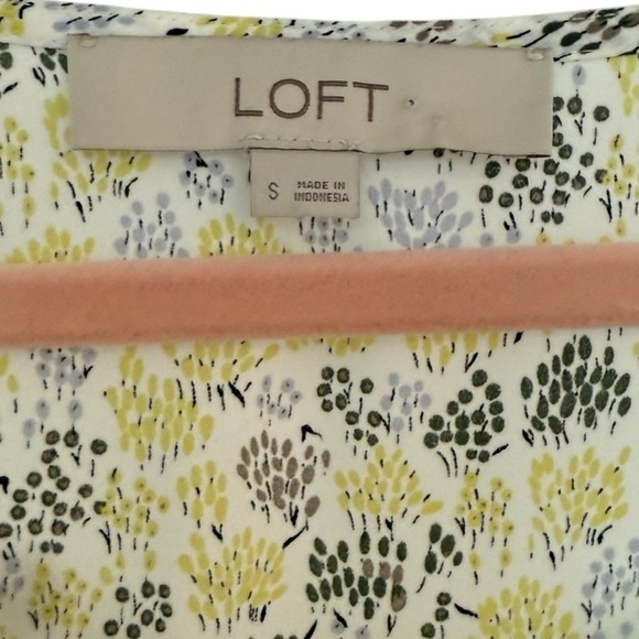 Loft size small sleeveless tank blouse - Picture 3 of 3